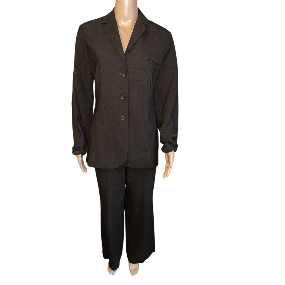 Body By Victoria's Secret Y2k Women's Brown Blazer Sz 8 Trouser Pant Sz 10 Set